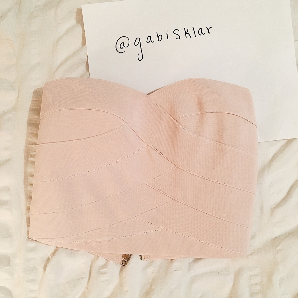 Pink Bandage Top (Size XS)